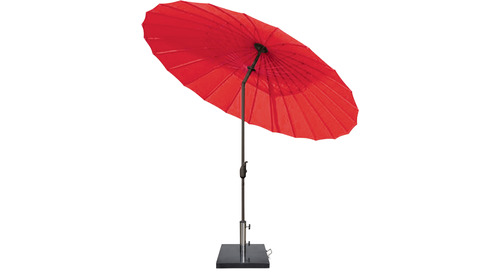 Shangri-La 2.7m Round Outdoor Sun Umbrella - Red